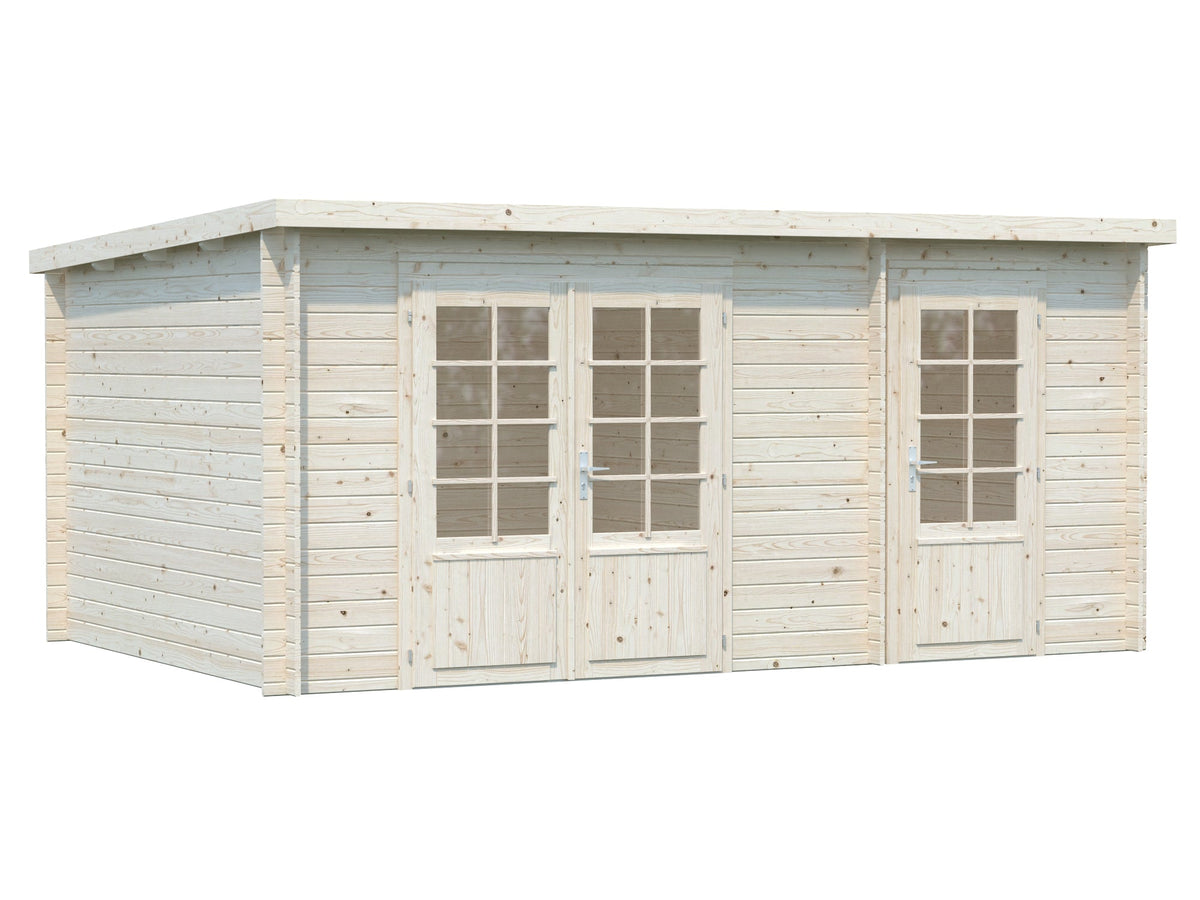 Garden Shed Ella 13.1 m², clear dip-treated