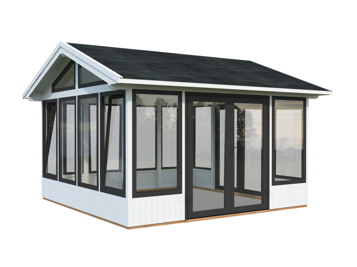Glasshouse Isabella 14.7 m², painted white