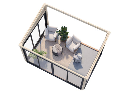 Attached Conservatory Lumi 11.6 m² Slide