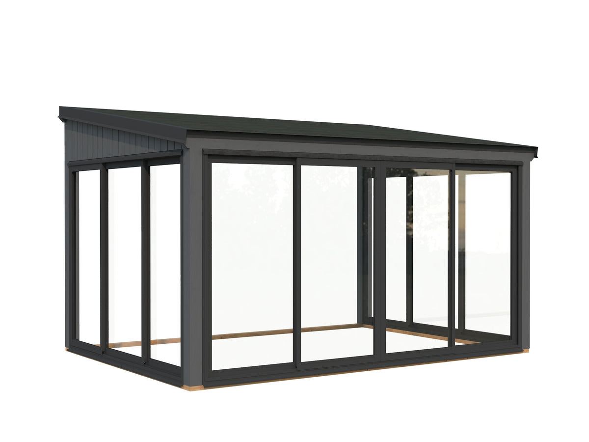 Attached Conservatory Lumi 11.6 m² Slide Plus