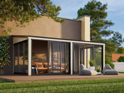 Attached Conservatory Lumi 16.2 m² Slide