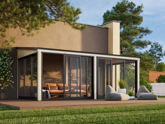 Attached Conservatory Lumi 16.2 m² Slide