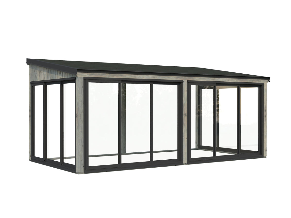 Attached Conservatory Lumi 16.2 m² Slide