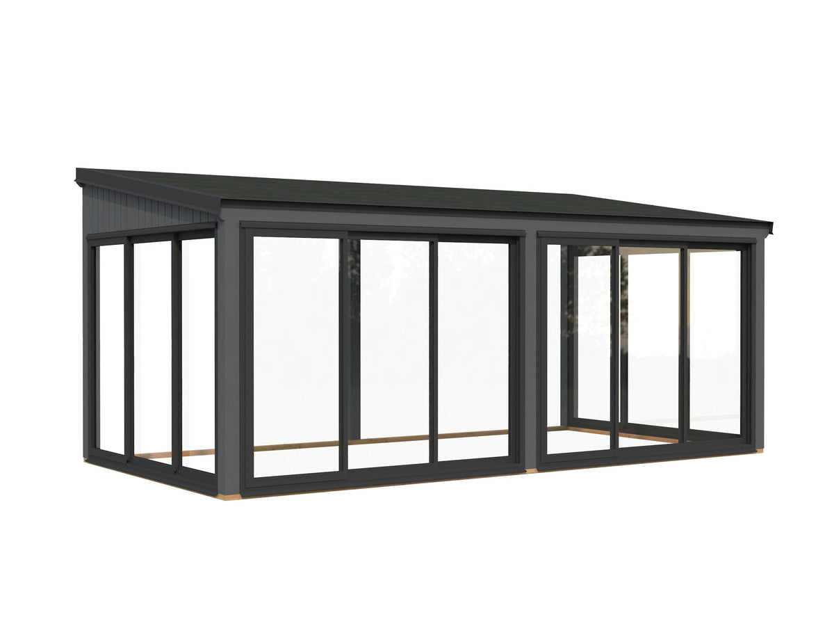 Attached Conservatory Lumi 16.2 m² Slide Plus