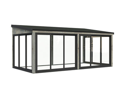 Attached Conservatory Lumi 16.2 m² Slide Plus