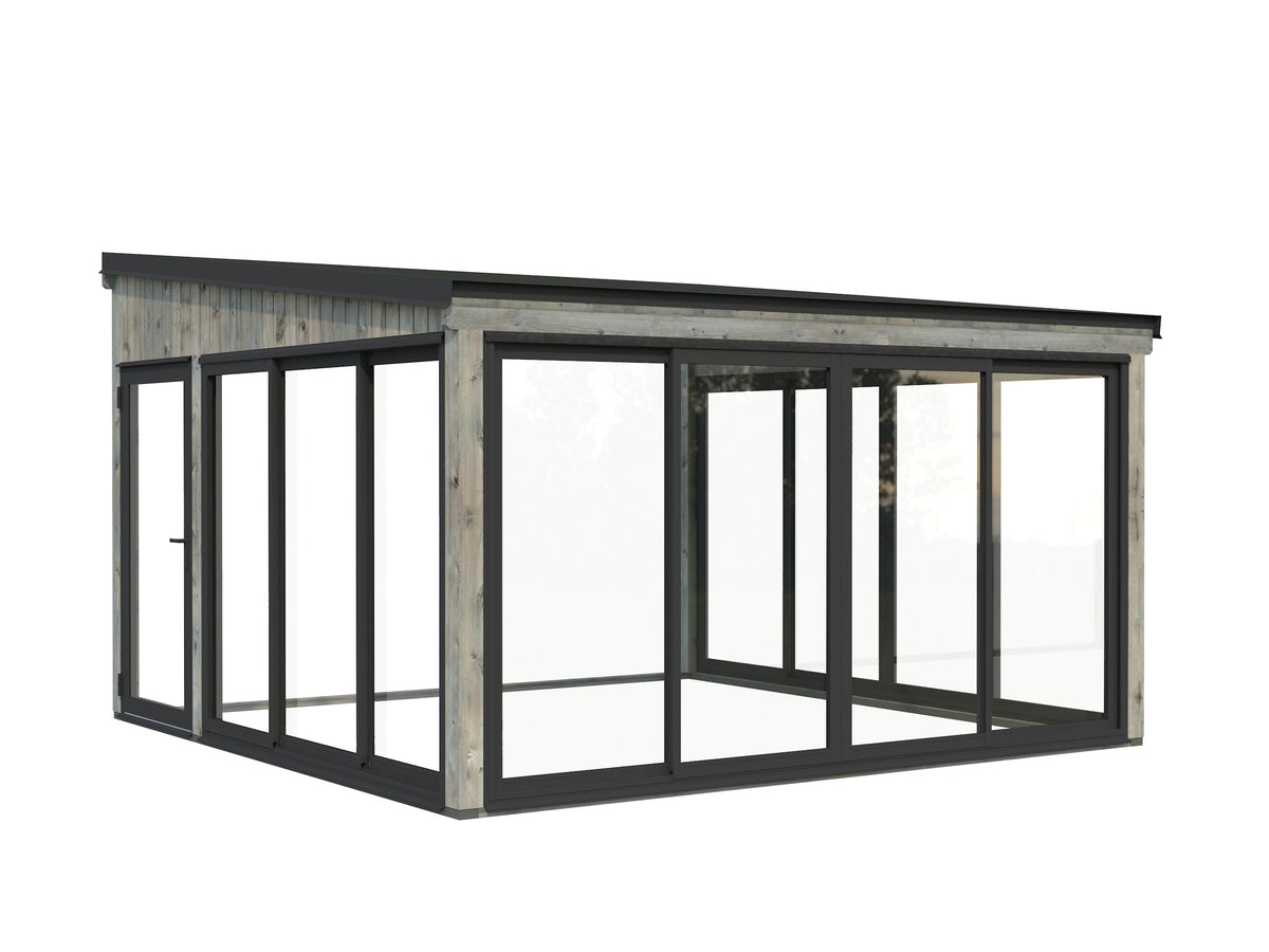 Attached Conservatory Lumi 16.6 m² Slide