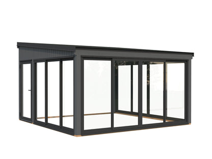 Attached Conservatory Lumi 16.6 m² Slide