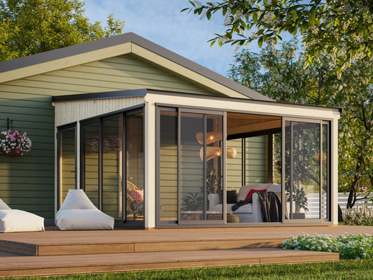 Attached Conservatory Lumi 16.6 m² Slide Plus