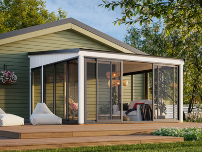 Attached Conservatory Lumi 16.6 m² Slide Plus