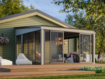 Attached Conservatory Lumi 16.6 m² Slide Plus