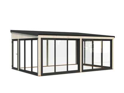 Attached Conservatory Lumi 23.3 m² Slide Plus