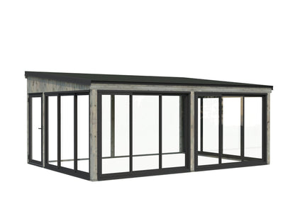 Attached Conservatory Lumi 23.3 m² Slide Plus