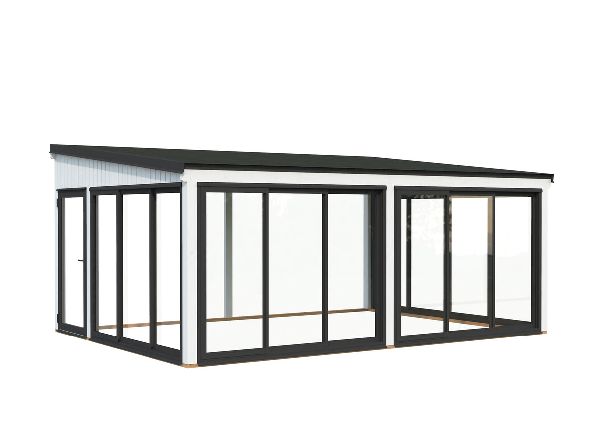 Attached Conservatory Lumi 23.3 m² Slide Plus
