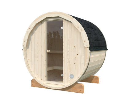 Barrel Sauna Anita S, 1.6 × Ø2.0 m, seats 2-3