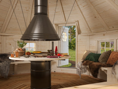 BBQ Hut Eva 11.4 m²