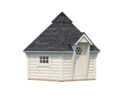 BBQ Hut Eva 8.7 m², untreated