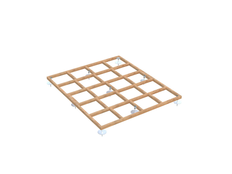 Foundation frame 2.3x2.7 m (incl. LogFoot)