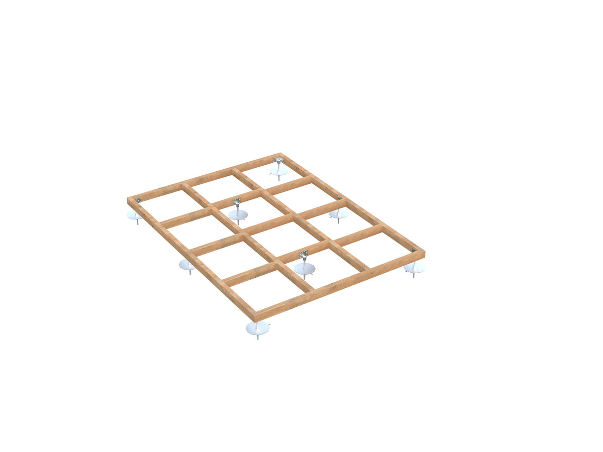 Foundation frame 2.4x1.8 m (incl. LogFoot)