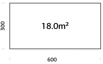 Foundation frame 6x3 m (incl. LogFoot)