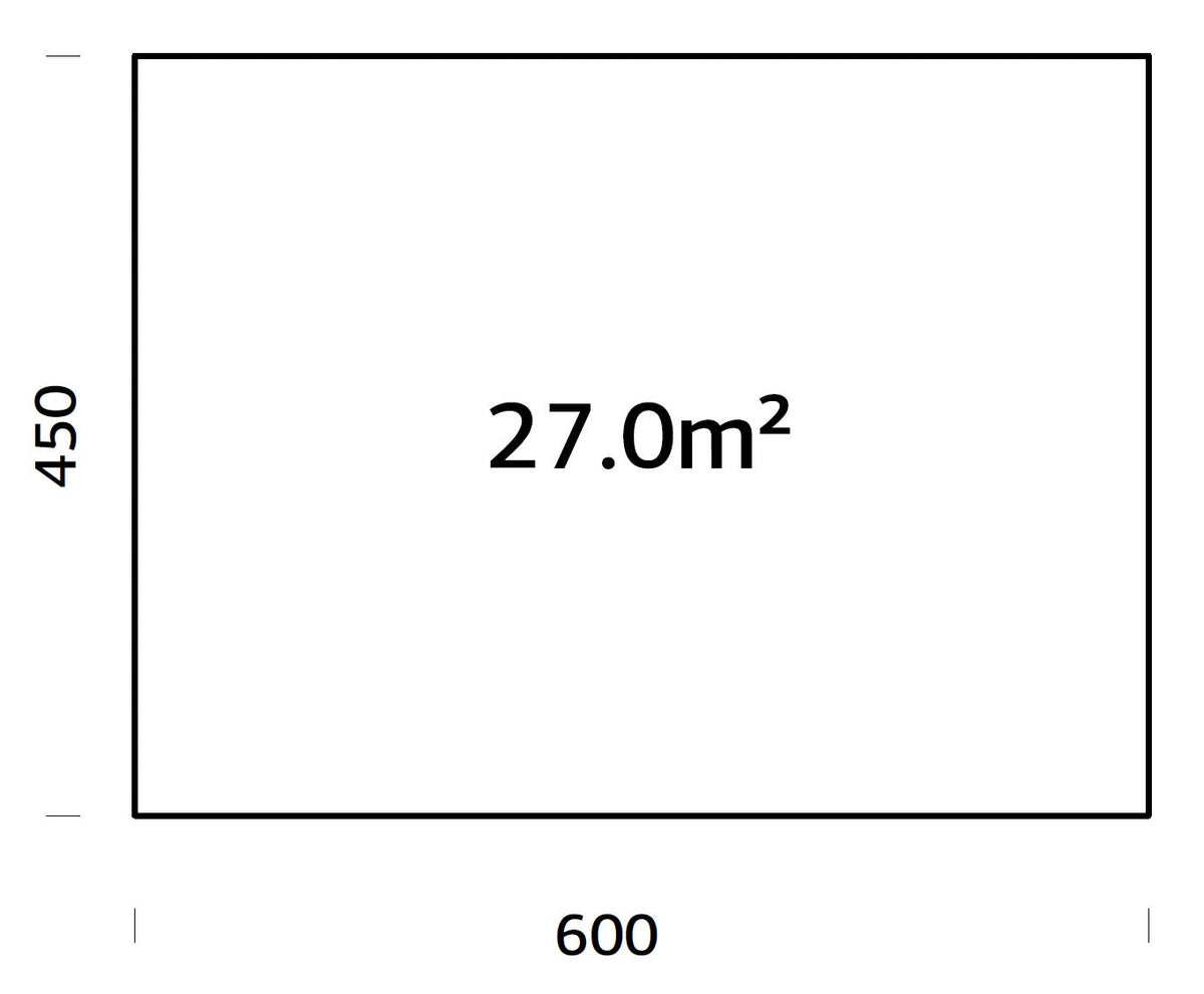 Foundation frame 6x4.5 m (incl. LogFoot)