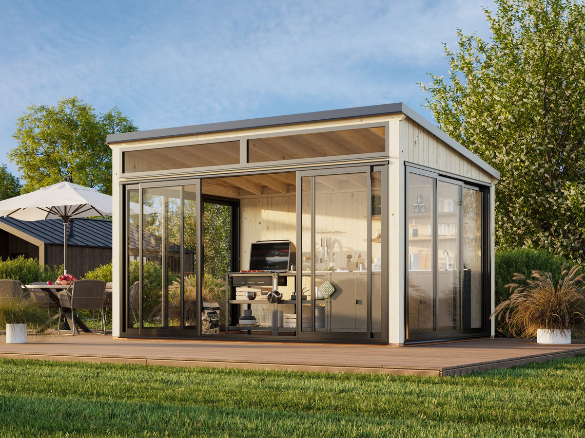 Freestanding Conservatory Saga 11.6 m² Slide