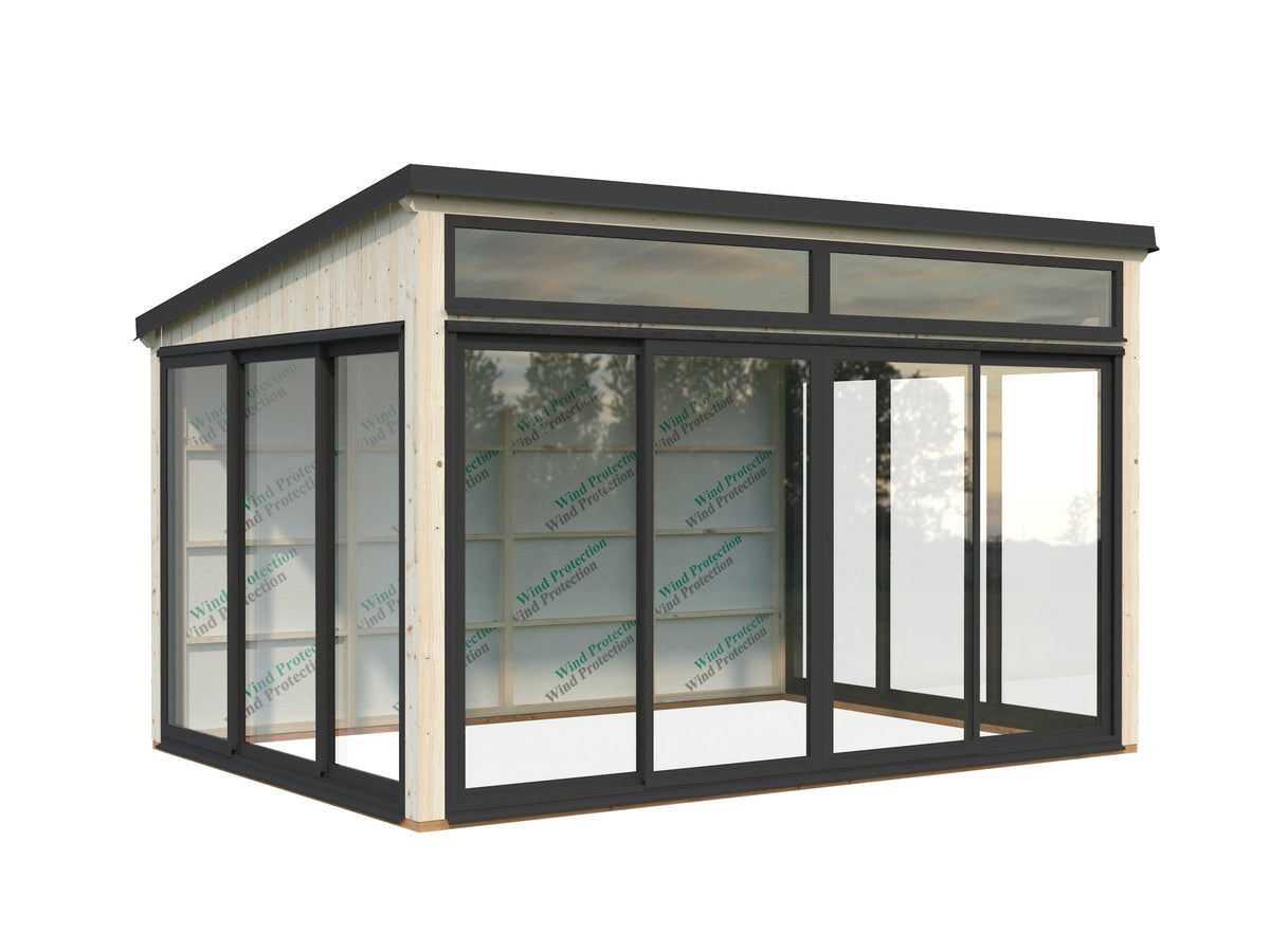Freestanding Conservatory Saga 11.6 m² Slide Plus