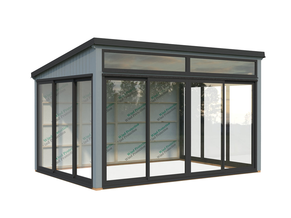 Freestanding Conservatory Saga 11.6 m² Slide Plus