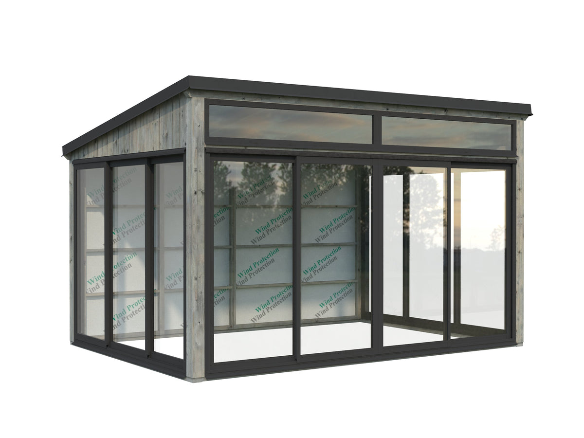 Freestanding Conservatory Saga 11.6 m² Slide Plus