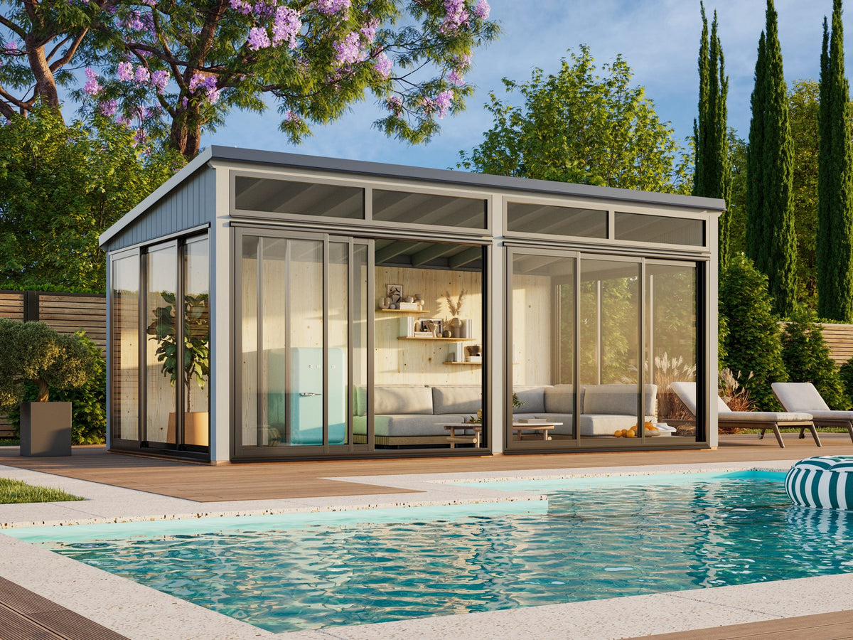 Freestanding Conservatory Saga 16.2 m² Slide