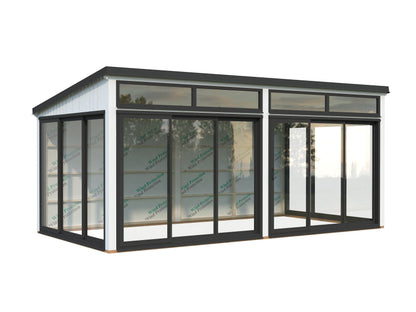 Freestanding Conservatory Saga 16.2 m² Slide Plus