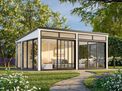 Freestanding Conservatory Saga 23.3 m² Slide Plus