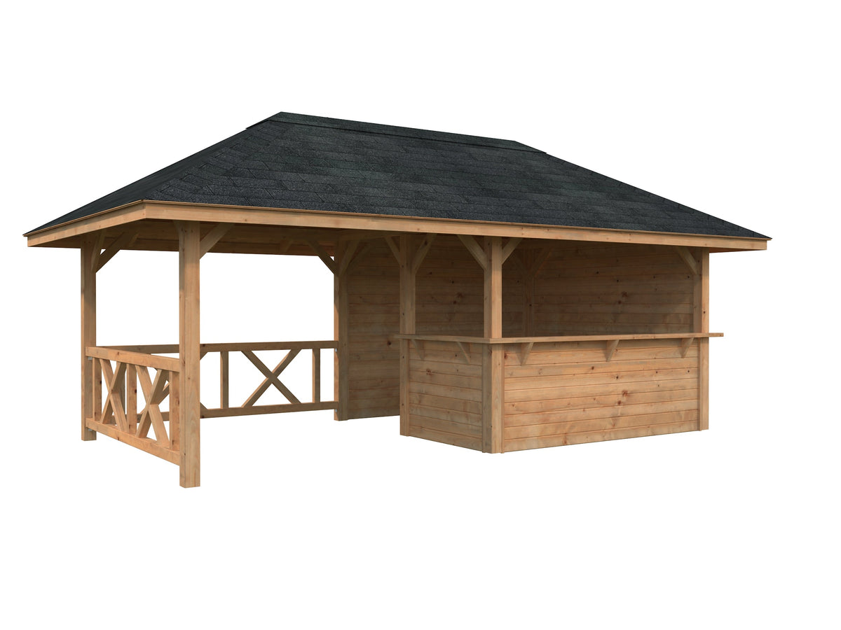 Garden Bar Bianca 16.6 m² Set 110