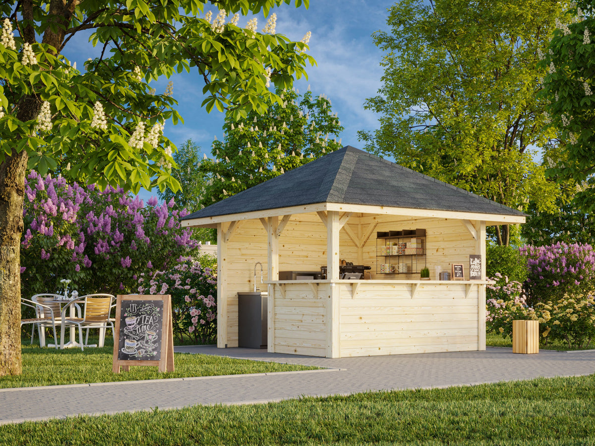 Garden Bar Bianca 8.3 m² Set 103