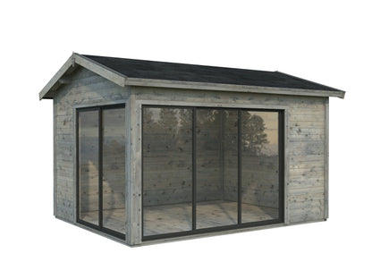 Garden Cabin Amanda 11.2 m² Slide Plus