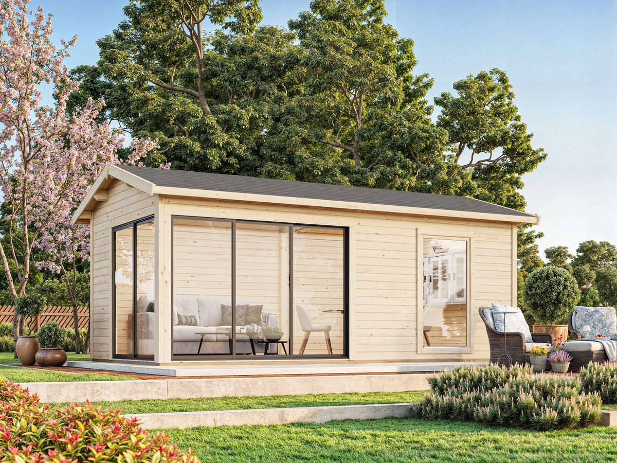 Garden Cabin Amanda 17.1 m² Slide