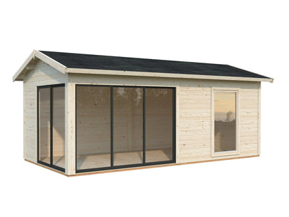 Garden Cabin Amanda 17.1 m² Slide Plus