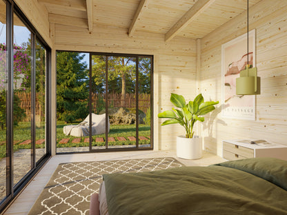 Garden Cabin Andrea 11.2 m² Slide