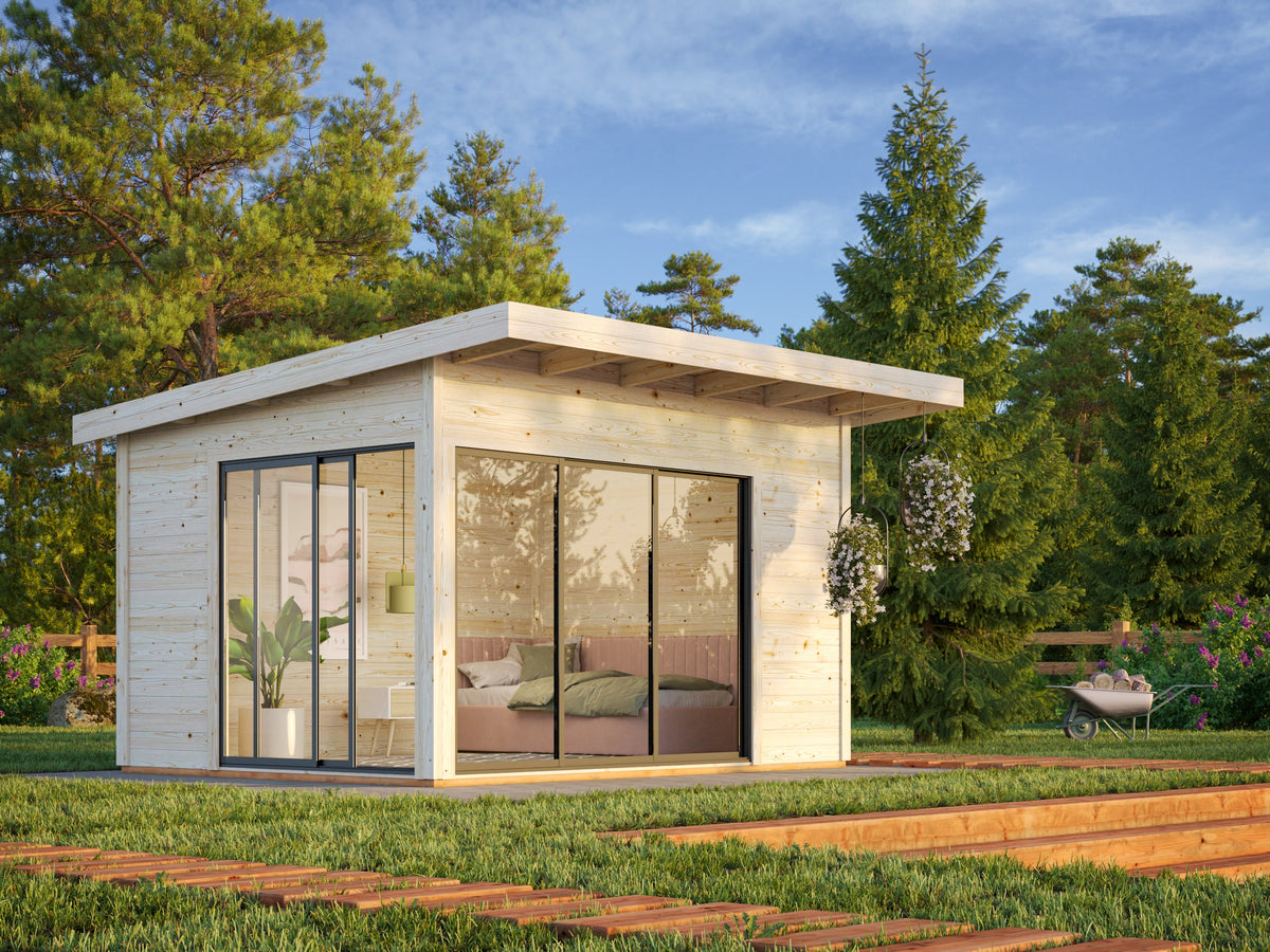 Garden Cabin Andrea 11.2 m² Slide Plus