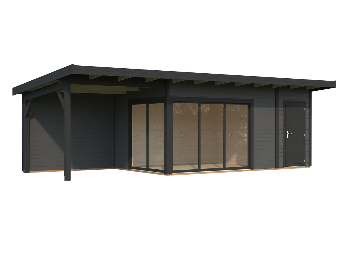 Garden Cabin Andrea 15.2+7.9 m² Slide