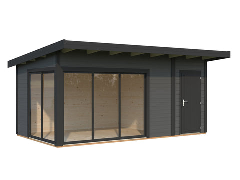 Grey with anthracite trim