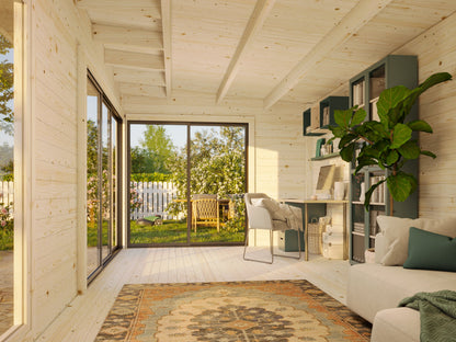 Garden Cabin Andrea 17.1 m² Slide Plus
