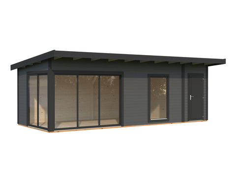Grey with anthracite trim