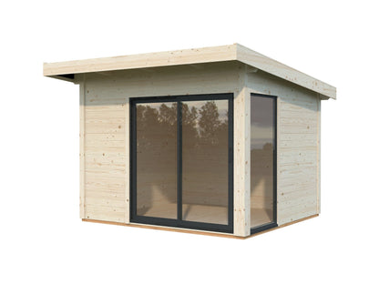 Garden Cabin Andrea 7.5 m² Slide Plus, untreated