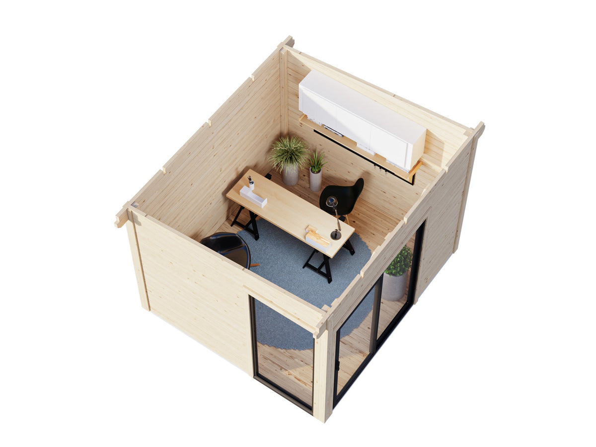 Garden Cabin Andrea 7.5 m² Slide Plus