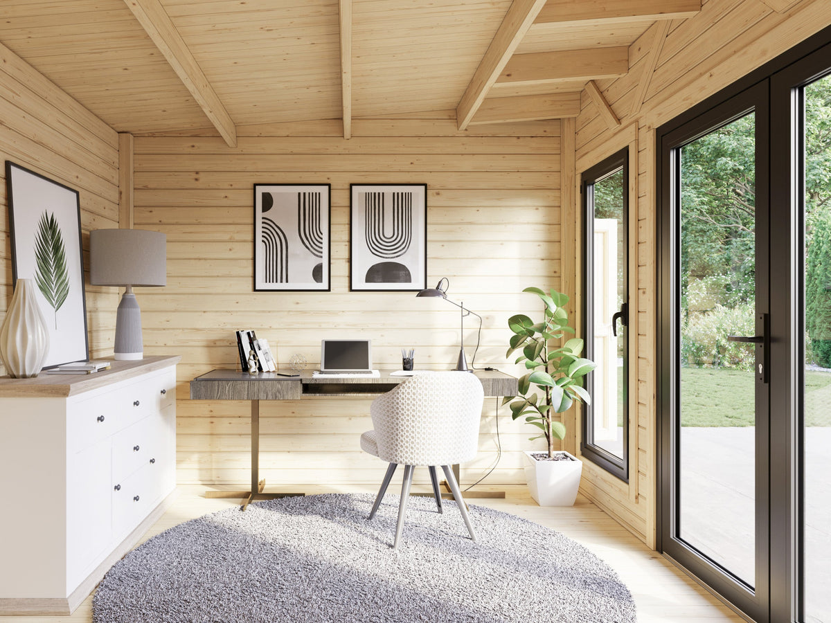 Garden Cabin Aurelia 12.4+7.9 m²