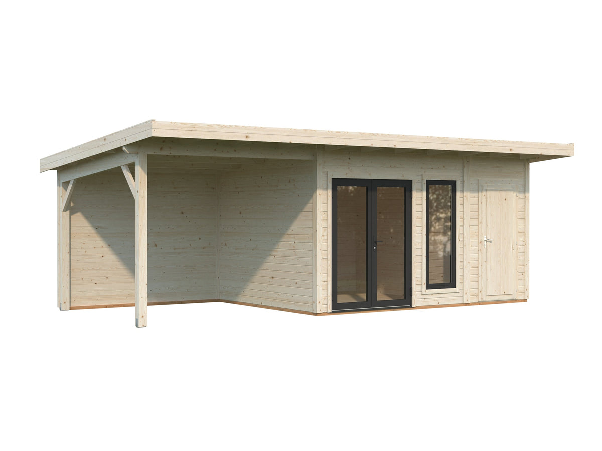 Garden Cabin Aurelia 12.4+7.9 m²
