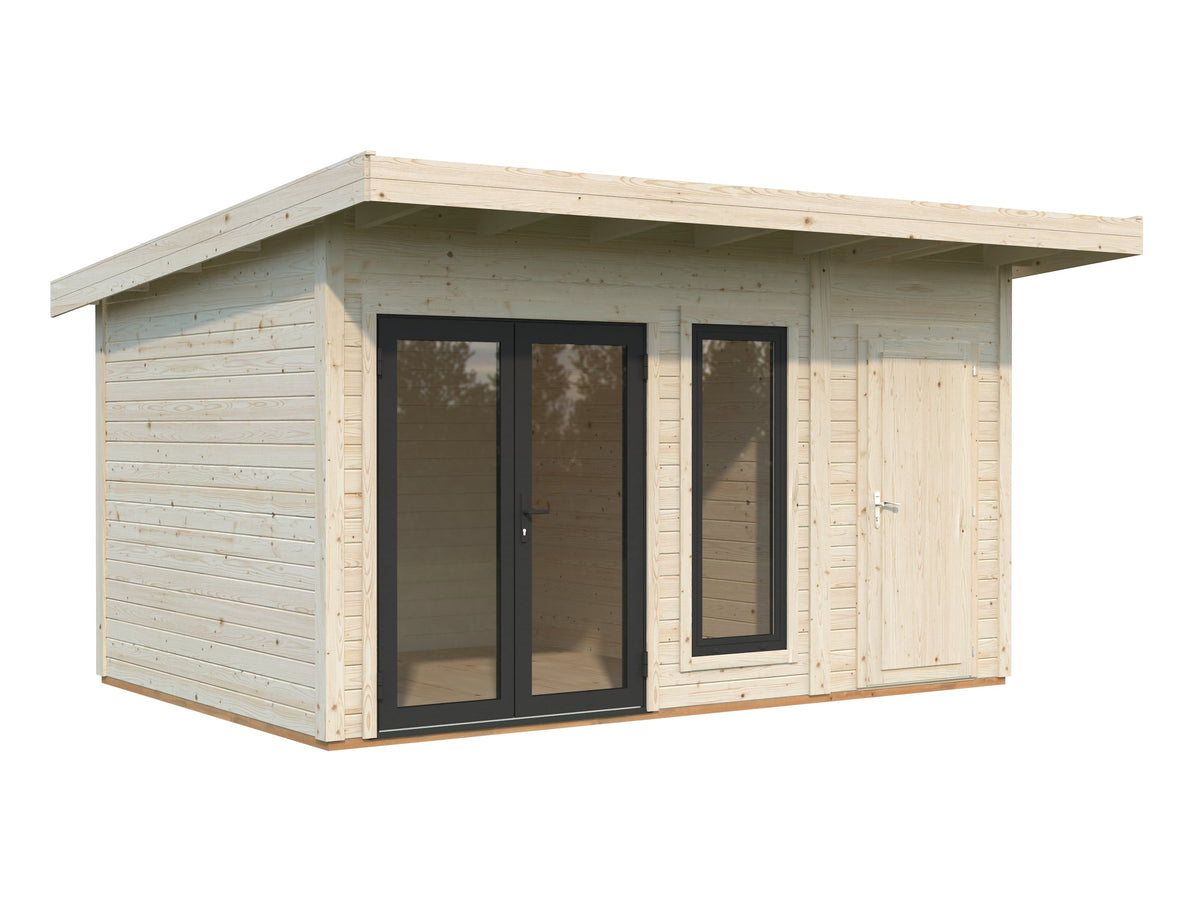 Garden Cabin Aurelia 12.4 m², untreated