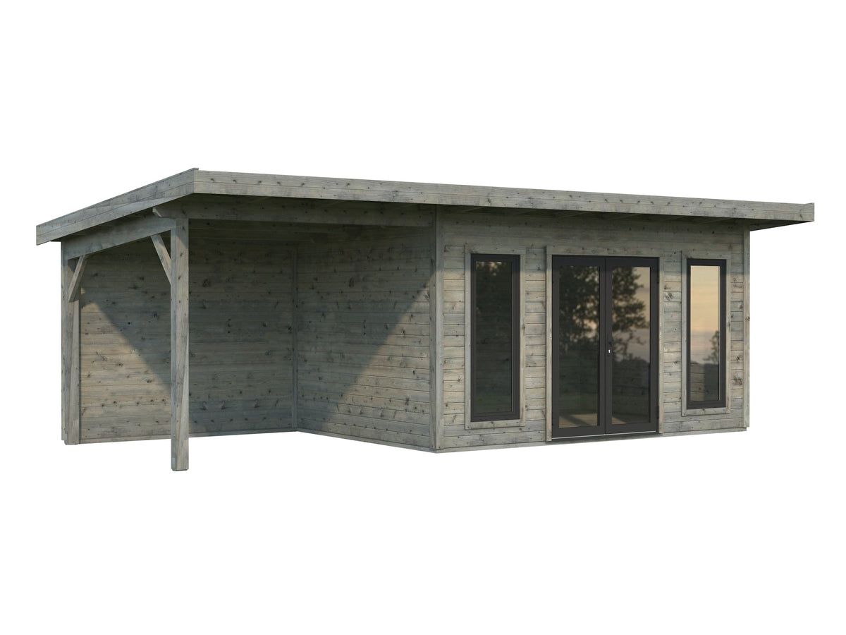 Garden Cabin Aurelia 12.7+7.9 m²