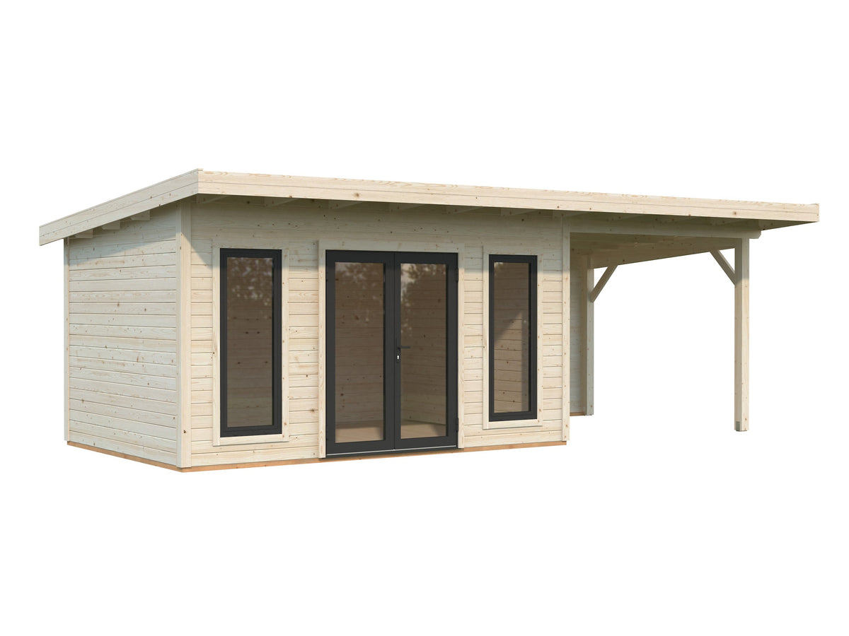 Garden Cabin Aurelia 12.7+7.9 m²