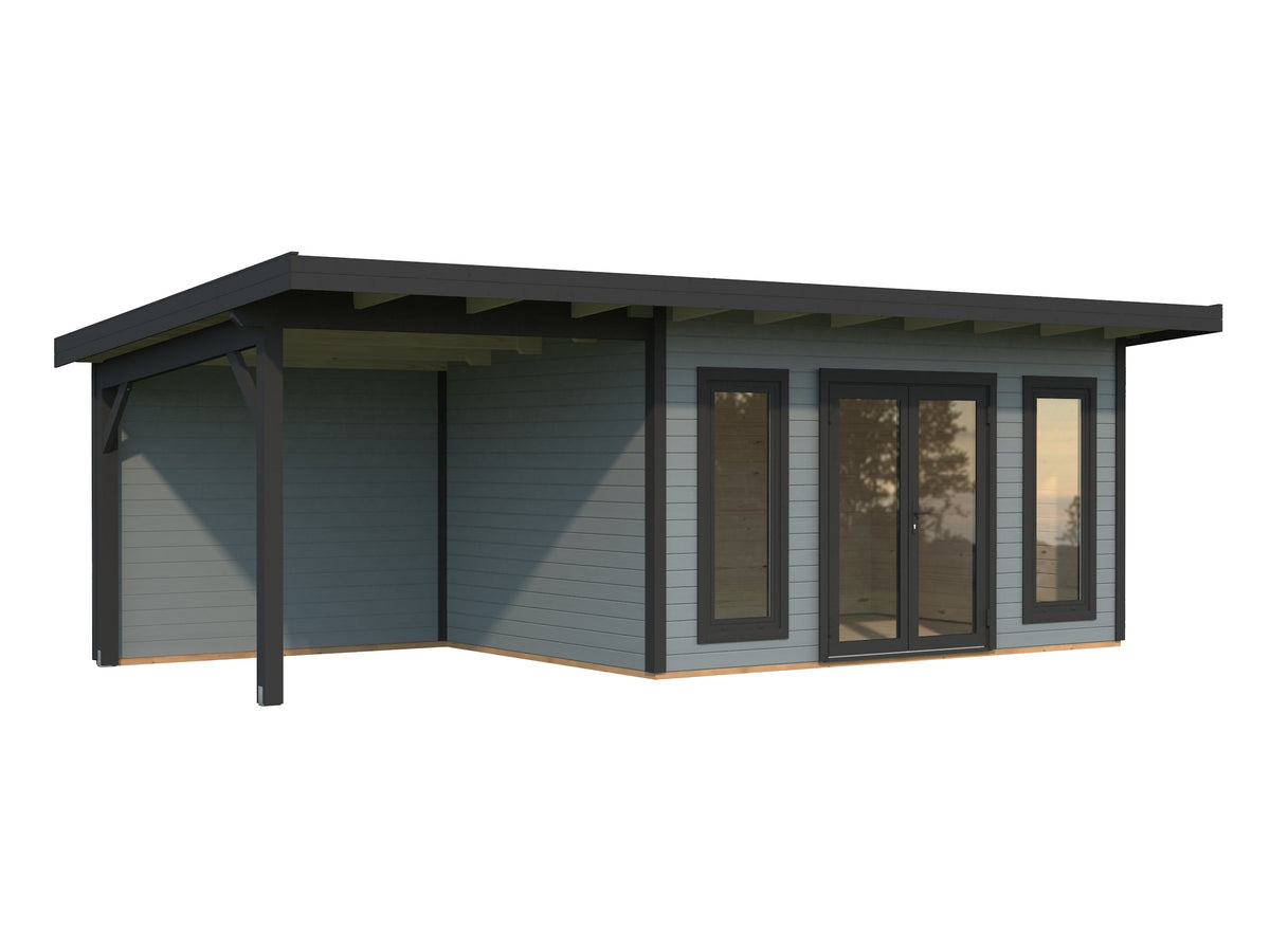 Garden Cabin Aurelia 12.7+7.9 m²